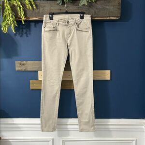 LOFT Jeans Light Tan Modern Skinny Size 6 EUC